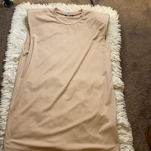Shein 1X Tank Dress With Shoulder Pads